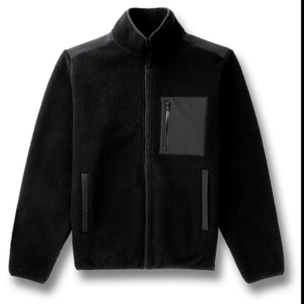 Fabletics Worn once- Women's Black Fleece Jacket